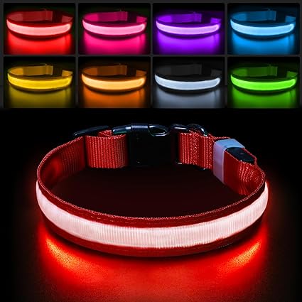 PcEoTllar collar luminoso