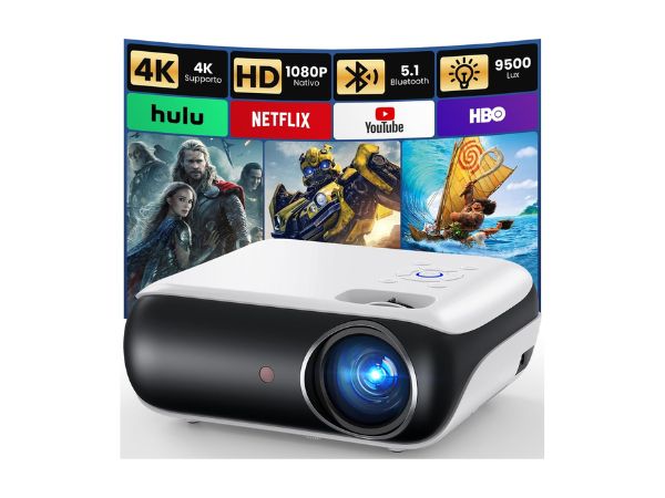 Mini proyector 4K HAPPRUN