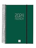 Finocam - Agenda 2024 Espiral Opaque 1 Día Página Enero 2024 - Diciembre 2024 (12 meses)
