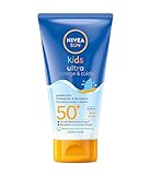 NIVEA SUN Kids FP50 crema solar para niños a partir de 3 años (150 ml), resistente al agua