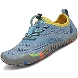 SAGUARO Zapatillas de Trail Calzado Descalzos Niños de Deporte