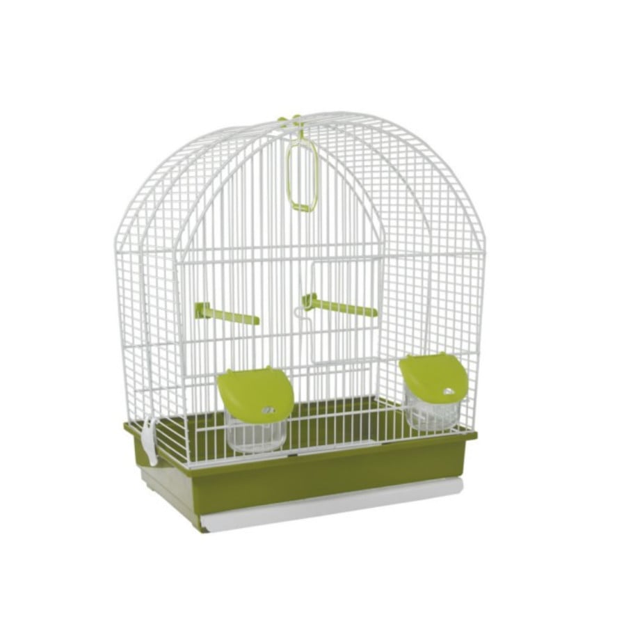 Voltregà jaula verde para canarios.