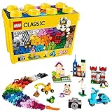 LEGO Classic caja de ladrillos creativos grande, juguetes de construcción para niños y niñas