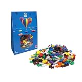 Plus-Plus- Open Play Set Puzzle Dinamarca Juguete de Bloque de construcción, 300 piezas