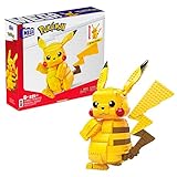 Mega Construx Pokemon Figura Jumbo Pikachu, juguetes niños +8 años