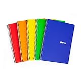 Cuadernos A5+ con cuadrícula de Enri