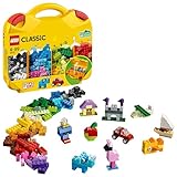 LEGO Classic maletín creativo, juguete de almacenamiento de ladrillos de colores
