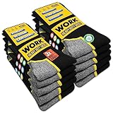 SOXCO 10 Pares Calcetines de Trabajo