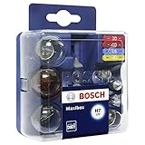 Estuche de lámparas de repuesto para el coche Bosch H7 Maxibox