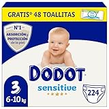 Pañales Dodot Sensitive para bebé