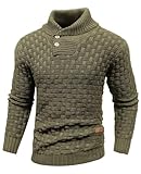 Jersey de cuello alto para hombre