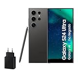 Samsung Galaxy S24 Ultra y Cargador 45W, Teléfono Móvil con IA, Smartphone Android