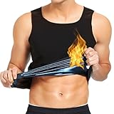 Camiseta de tirantes para hombre con efecto sauna