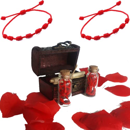 Pulseras para parejas hilo rojo del destino