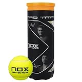 NOX - Bote de tres pelotas de pádel Pro