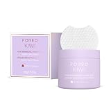 FOREO KIWI Discos tonificantes para poros, 60 uds. Exfoliantes con hamamelis y centella asiática.