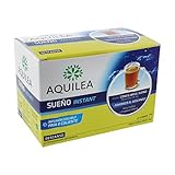 AQUILEA Sueño Instant. 25 sobres, ayuda a conciliar el sueño. Sabor melisa-limón, con melatonina.
