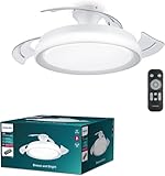 Ventilador de techo con luz led Philips Bliss