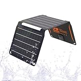 Un cargador solar portátil para mantener tu teléfono operativo