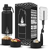 GLOWILL - Botella térmica de acero inoxidable