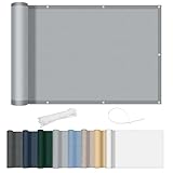 Pantalla de privacidad para el balcón de AXT Shade