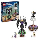 LEGO ǀ Disney Villains Trajes de Maléfica y Cruella De Vil, Juguete de Construcción