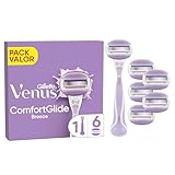 Gillette Venus Comfortglide Breeze Maquinilla De Mujer 1 Mango + 6 Recambios 3 Hojas