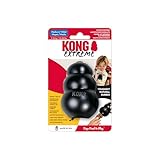 KONG Extreme Dog Toy - Juguete para buscar y masticar - Dispensador de golosinas de caucho natural.