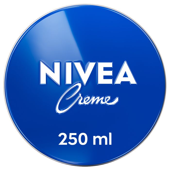 Creme lata azul 250 ml  Nivea hidratante.