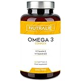 Omega 3 Cápsulas 2000mg Puro - DHA y EPA Alta Concentración