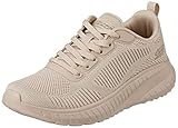 Skechers Bobs Squad Chaos-Face Off, Zapatillas Mujer, Natural