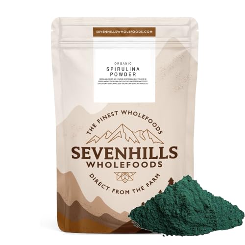 Espirulina en polvo orgánico de Sevenhills Wholefoods