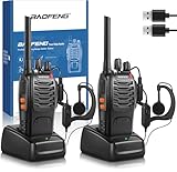 Baofeng Walkie Talkie Profesional PMR Radiocomunicación USB Recargable 16