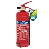Smartwares Extintor de Polvo - 2 kg - para Fuegos ABC