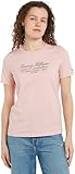 Tommy Hilfiger - Camiseta de Manga Corta de Algodón