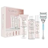 Venus Satin Care Maquinilla + 2 Recambios + Gel + Exfoliante + Sérum