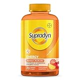 Supradyn Energy Gummies Multivitaminas con vitaminas A, C, D, E, B6, B12, biotina más coenzima Q10