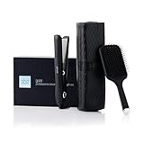 ghd gold gift set - Set de regalo plancha de pelo profesional, cepillo ghd all-rounder y neceser.