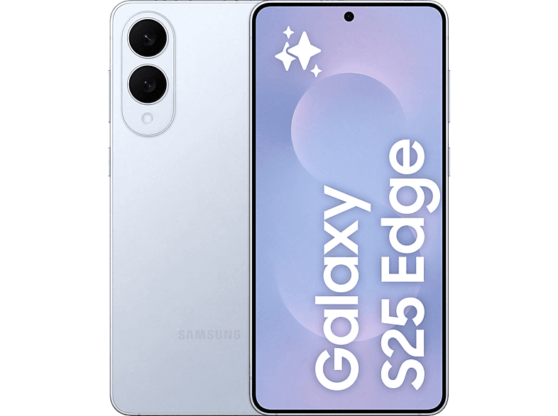 Samsung Galaxy S25 Edge, Azul, 512 Gb, 12 Gb Ram, 6.7 Wqhd+, Qualcomm Snapdragon 8 Elite, 3900 Mah.