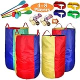 Juegos de Carreras de Sacos y Huevos, Exterior, Bandas de Carrera de 3 Patas