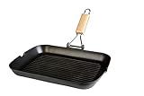 Grill Asador Ecostone 34x24cm antiadherente ecológico libre de PFOA. Apto para todas las cocinas.