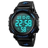 Reloj deportivo digital para hombre, para uso al aire libre o al hacer ejercicio