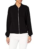 VERO MODA Chaqueta bómber Blouson Fly Away cuello cremallera, ligera y versátil