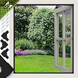 KESSER® Mosquitera para ventanas con marco de aluminio, mosquitera, mosquitero