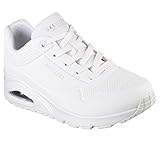 Skechers Uno, Zapatillas Mujer, Blanco