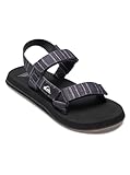 Quiksilver Monkey Caged II, Sandalia Hombre, Gris, 42 EU