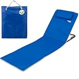 Esterilla de playa plegable con respaldo reclinable Aktive 62639