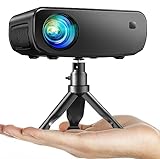 Proyector, ELEPHAS 2025 WiFi Mini proyector, 15000 Lux 1080P HD Proyector portátil Compatible