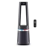 Rowenta Eclipse 3 en 1 Ventilador purificador y calefactor silencioso luz decorativa
