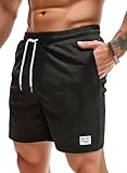 Bermudas de algodón y lino